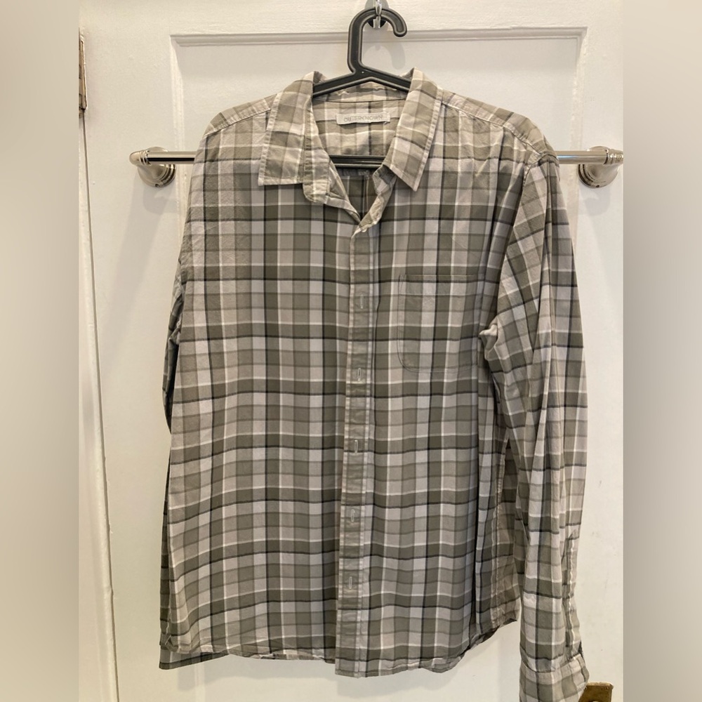 Outerknown mens XL button down shirt